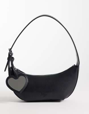HUGO Blue - Twila - Sac porté épaule - Noir